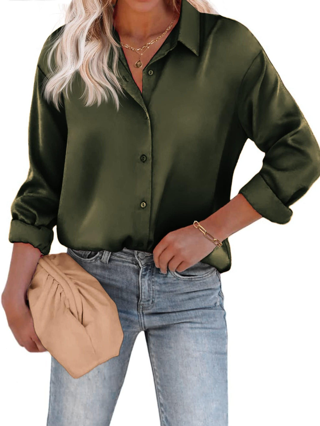 Noelia | Afslappet Og Elegant Skjortebluse Med Knapper - Freya Kobenhavn