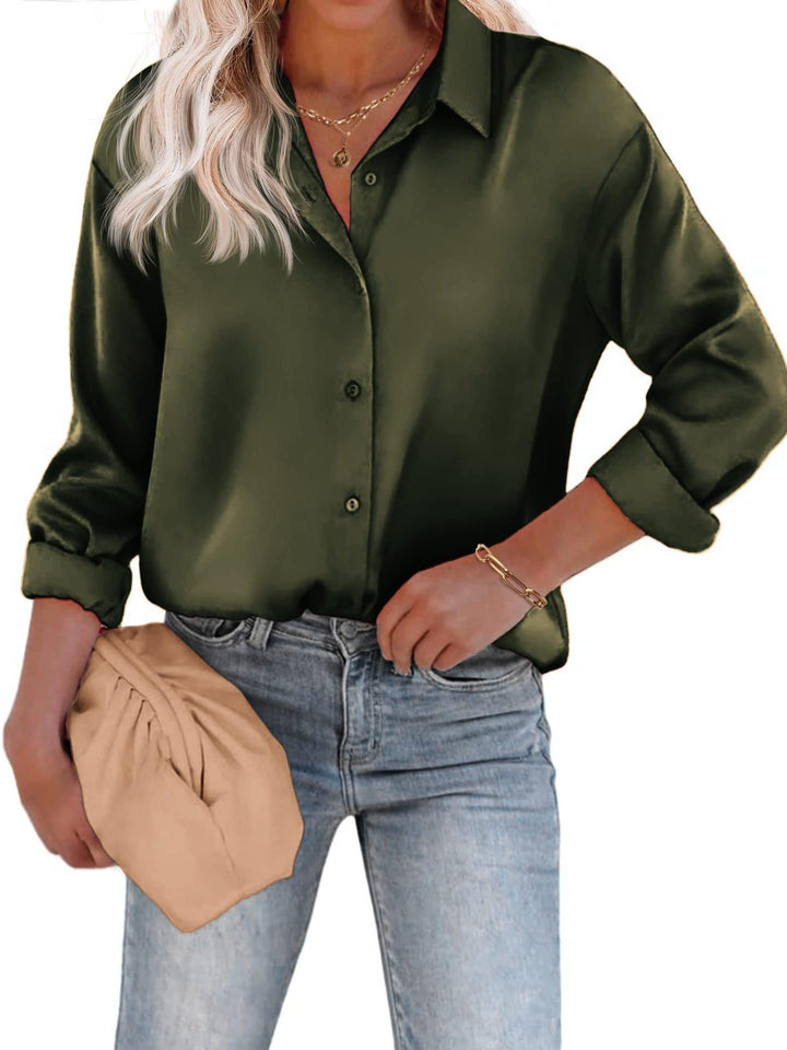 Noelia | Afslappet Og Elegant Skjortebluse Med Knapper - Freya Kobenhavn