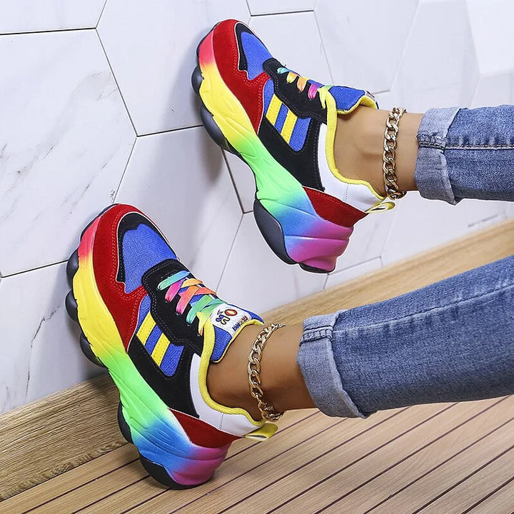 Olivia | Legende Regnbue Sneakers - Freya Kobenhavn