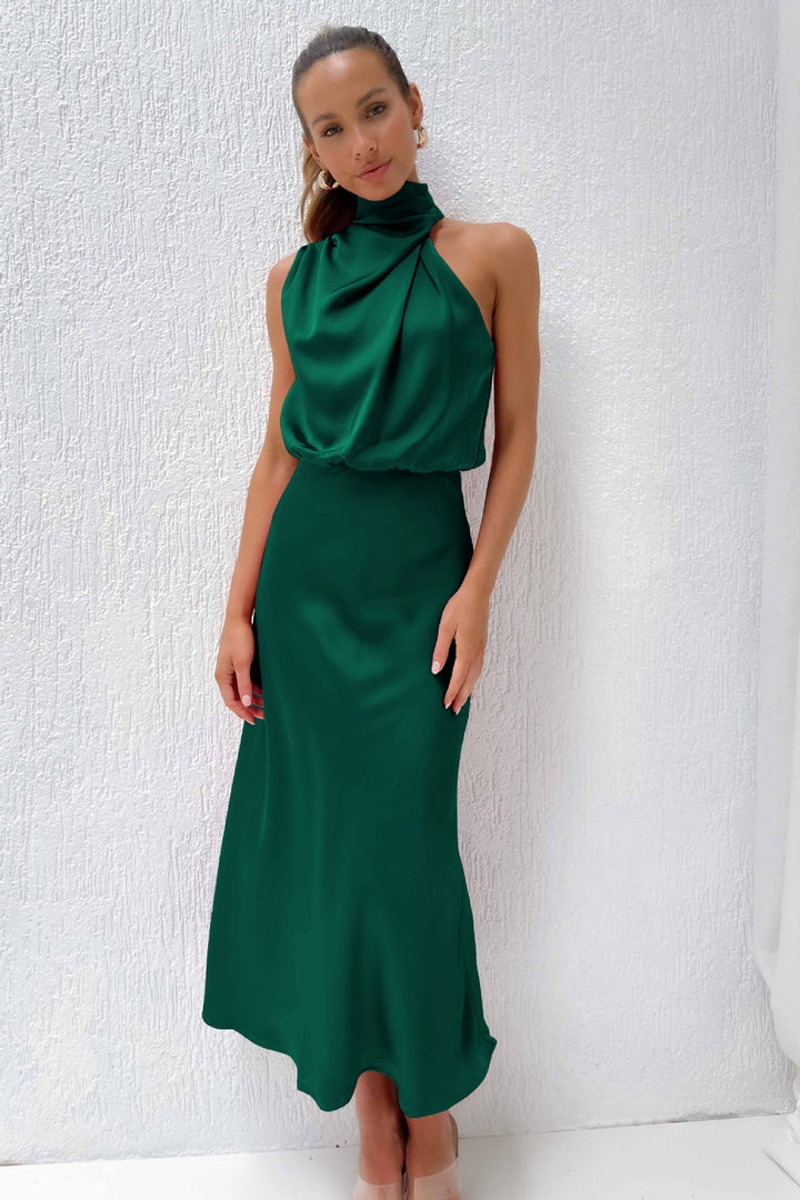 Josepha | Elegant Og Stilfuld Satinkjole - Freya Kobenhavn