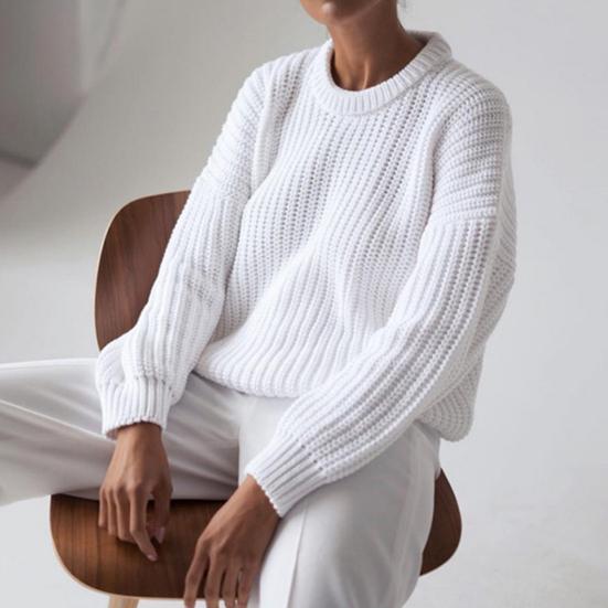 Barbara | Dame Vinter Sweater med Ribbet Struktur - Freya Kobenhavn