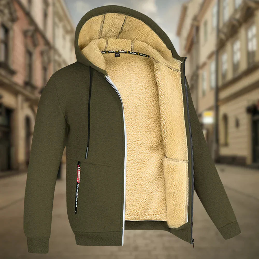 Fabian™ | Herrehættetrøje i fleece - Freya Kobenhavn