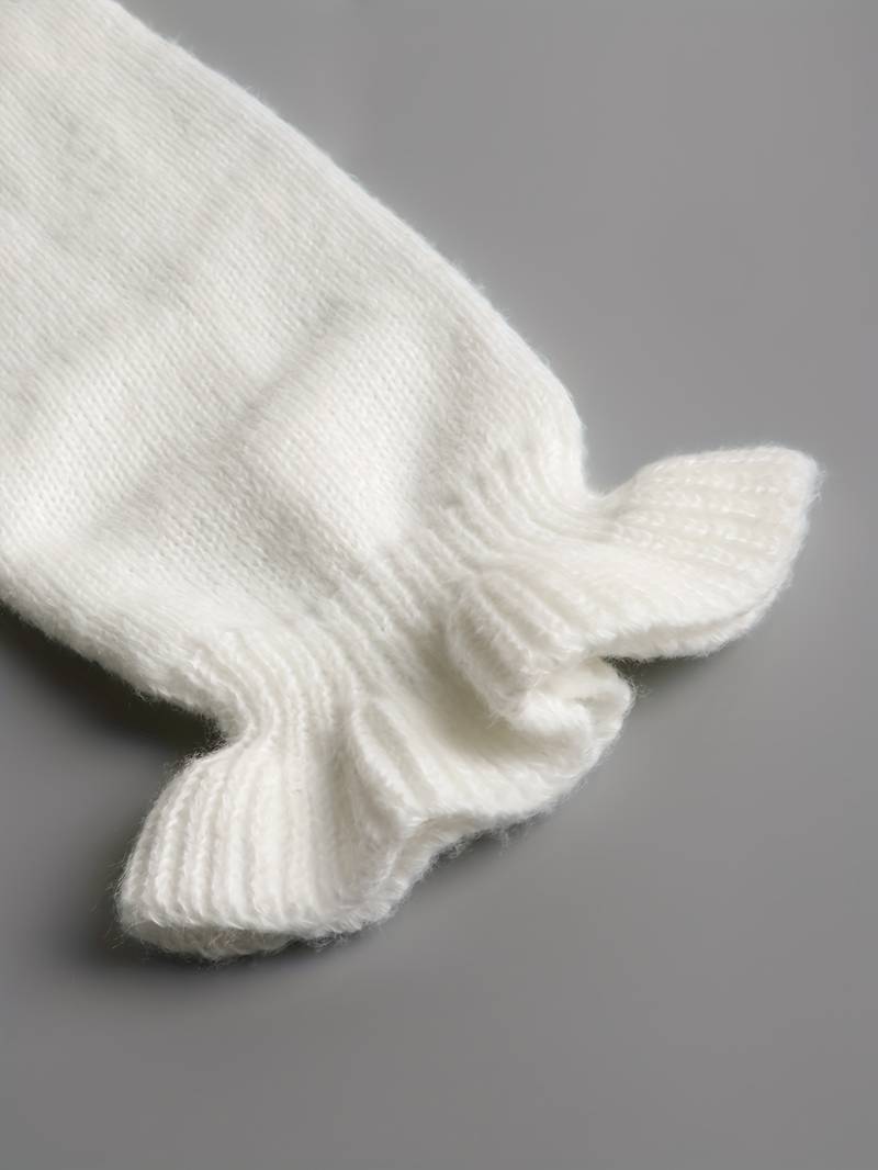 Jenny | Flæse Sweater med Dekorative Knapper til Damer