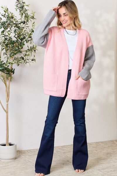 Bertel | Dame Vinter Cardigan med Colorblock Design - Freya Kobenhavn