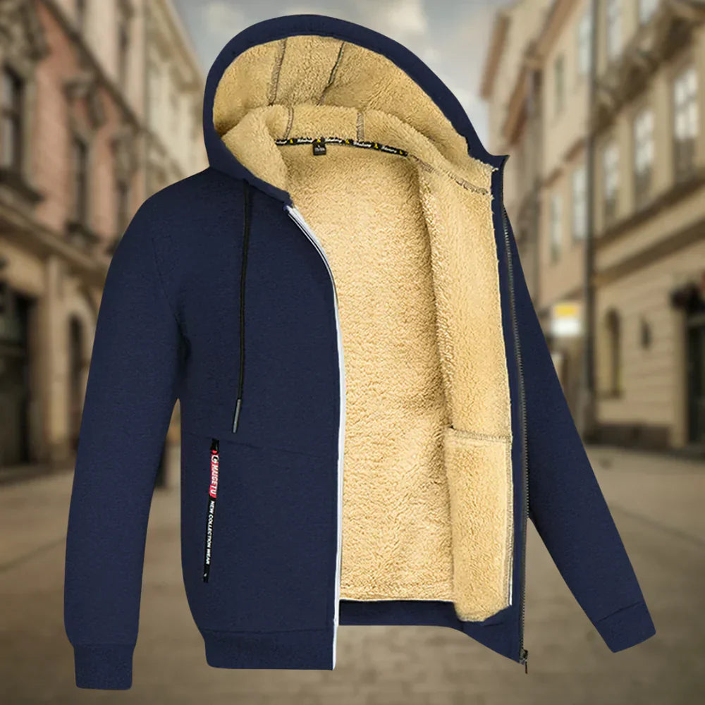 Fabian™ | Herrehættetrøje i fleece - Freya Kobenhavn