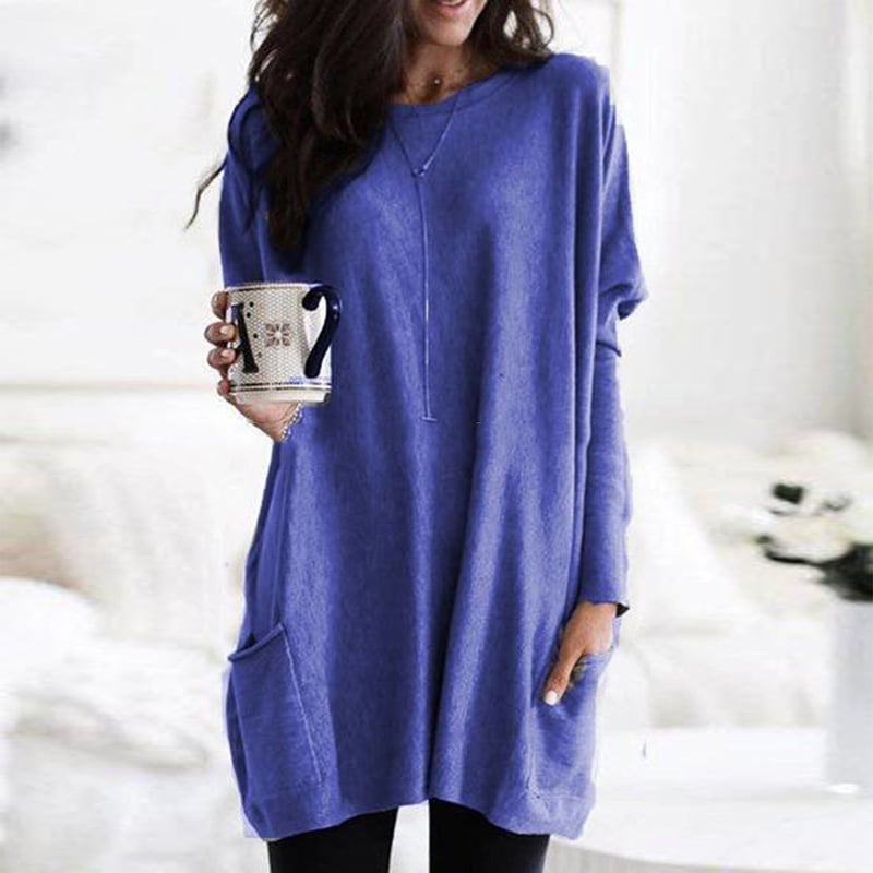 Vilhelmine | Behagelig Og Stilfuld Lang Sweater - Freya Kobenhavn