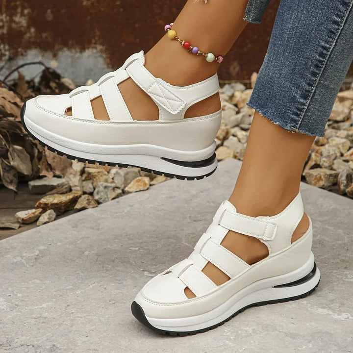 Elfriede | Metalliske Sneakers Stilfulde Og Behagelige - Freya Kobenhavn