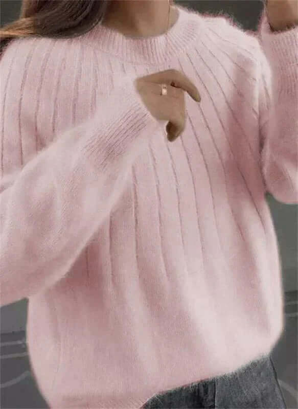 Claire™ | Hyggelig Ribstrikket Pullover - Freya Kobenhavn