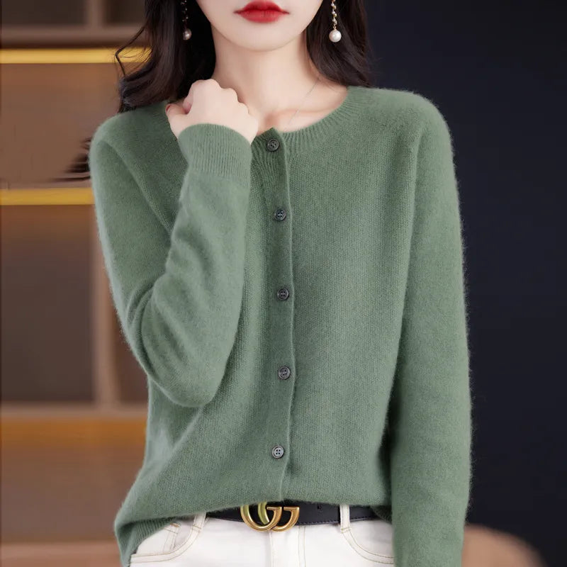 Grethe | Hyggelig Cardigan med Knapper - Freya Kobenhavn