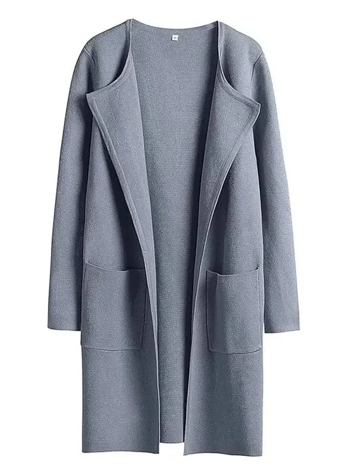 Dagmar | Dame Hyggelig Vinter Cardigan med Lommer - Freya Kobenhavn