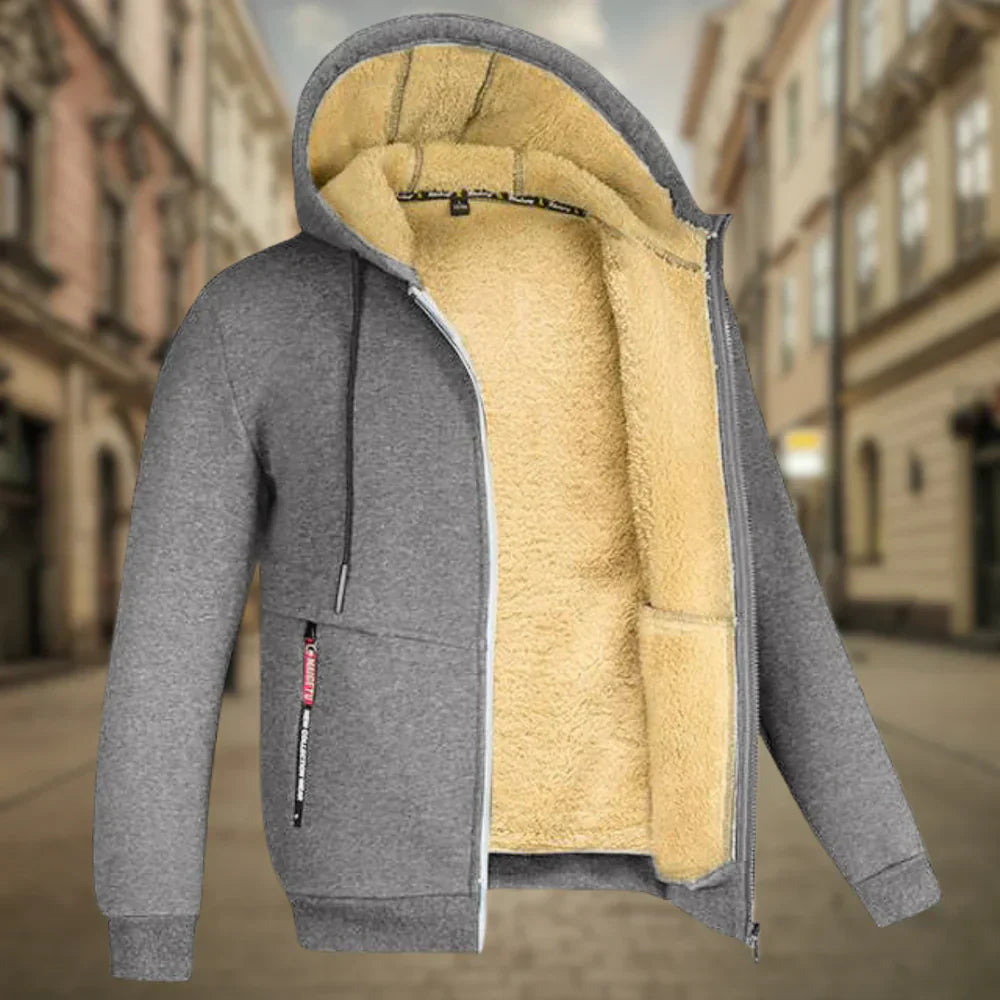 Fabian™ | Herrehættetrøje i fleece - Freya Kobenhavn