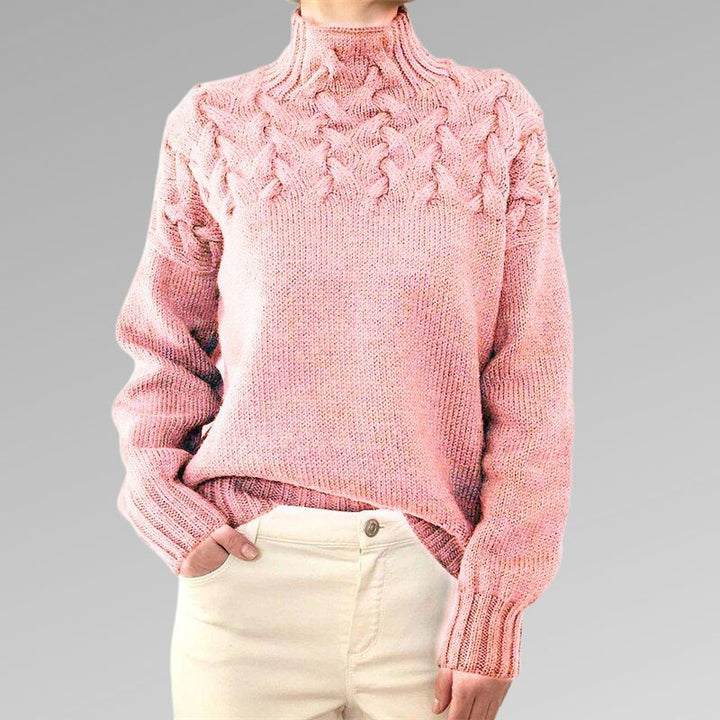 Ingrid | Stilfuld Og Behagelig Højhalset Sweater - Freya Kobenhavn