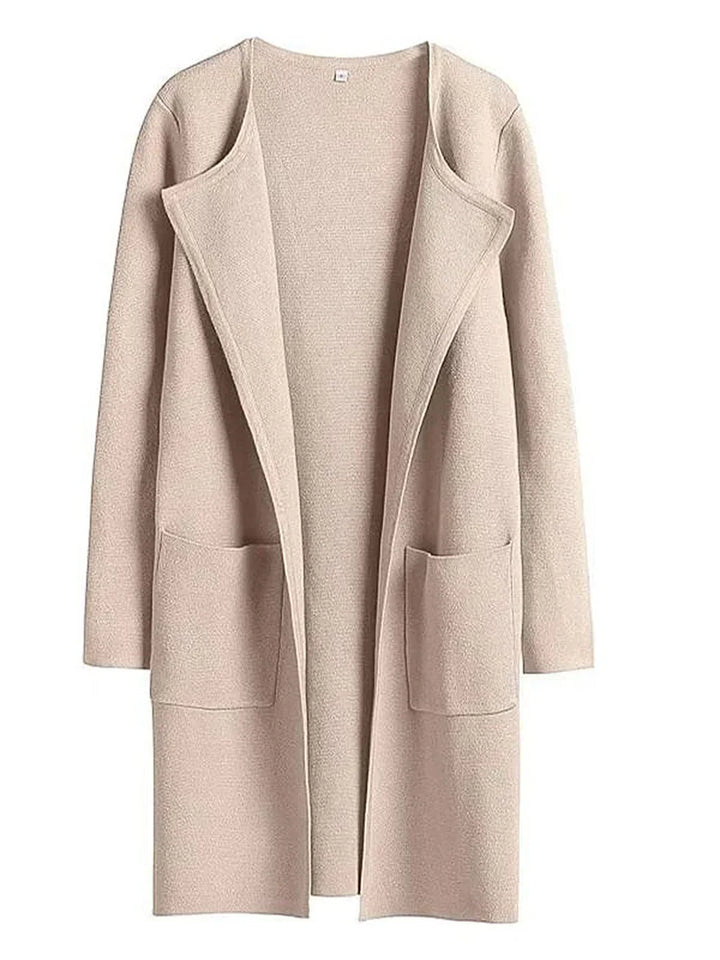 Dagmar | Dame Hyggelig Vinter Cardigan med Lommer - Freya Kobenhavn
