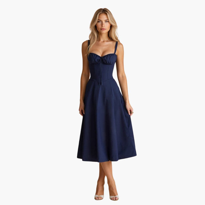 Gisela | Elegant Bustier Midikjole