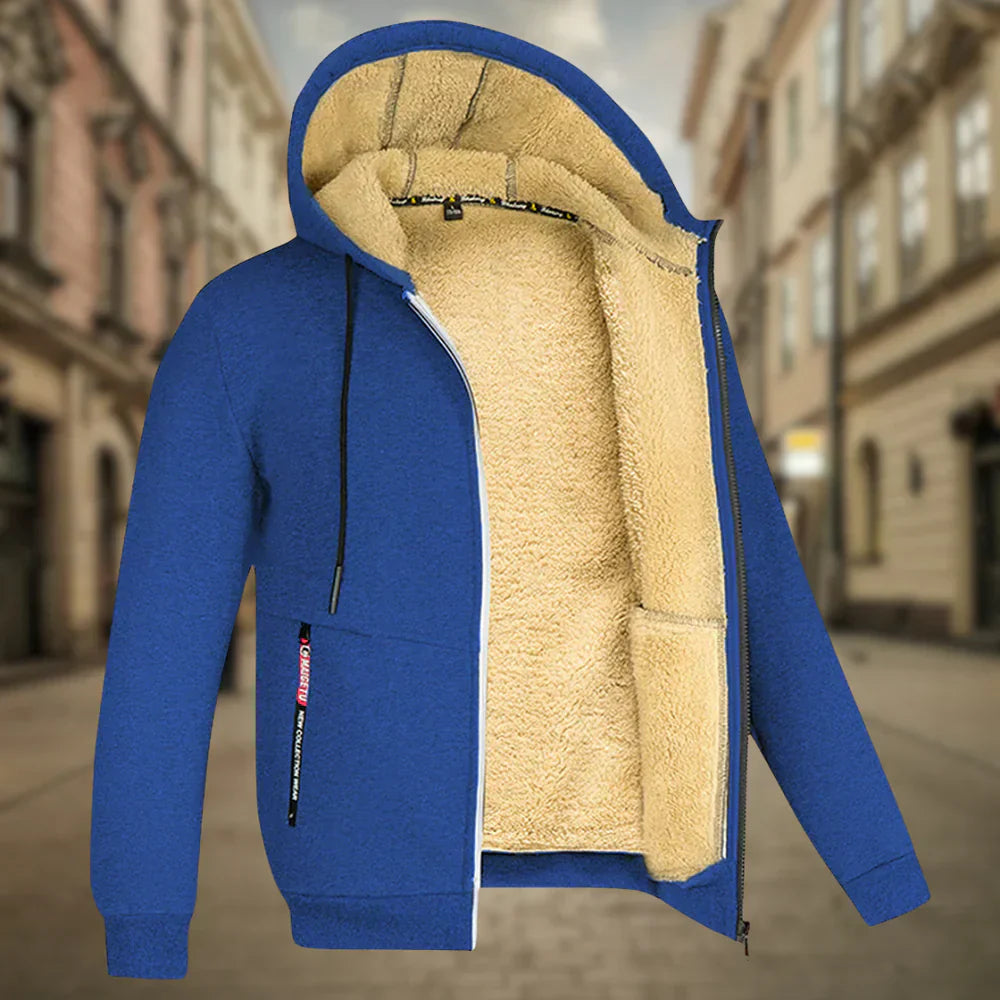 Fabian™ | Herrehættetrøje i fleece - Freya Kobenhavn