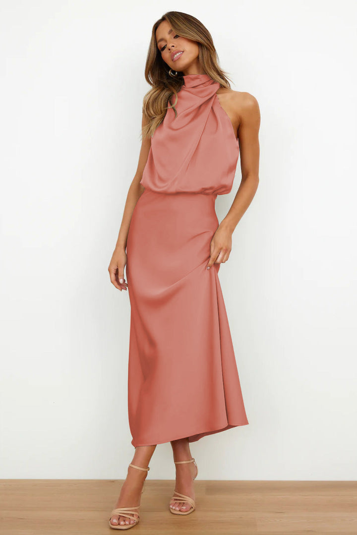 Josepha | Elegant Og Stilfuld Satinkjole - Freya Kobenhavn