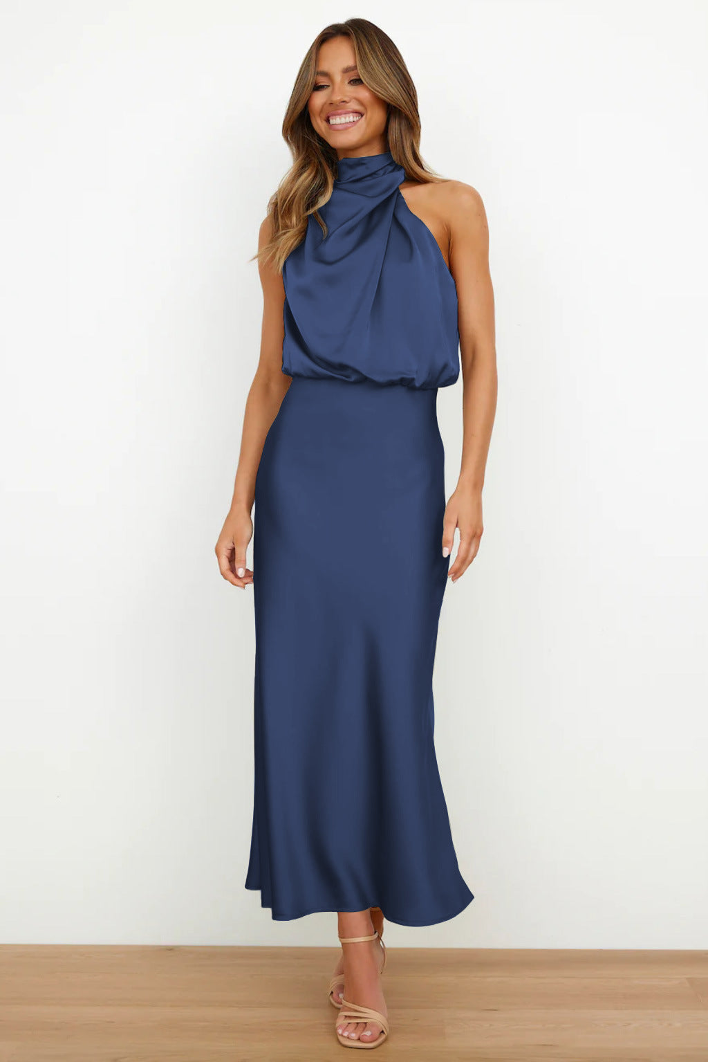 Josepha | Elegant Og Stilfuld Satinkjole - Freya Kobenhavn