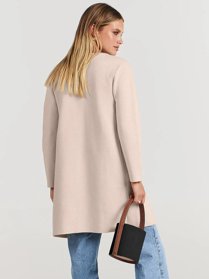 Dagmar | Dame Hyggelig Vinter Cardigan med Lommer - Freya Kobenhavn