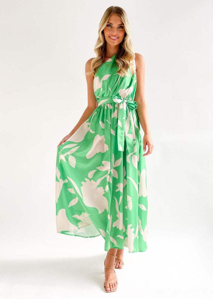 Dina™ |  Elegant maxikjole med moderne print - Freya Kobenhavn