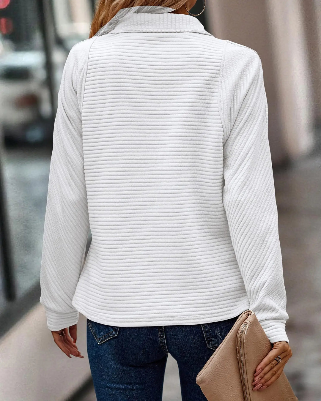 Elise™ | Elegant V-Hals Pullover - Freya Kobenhavn