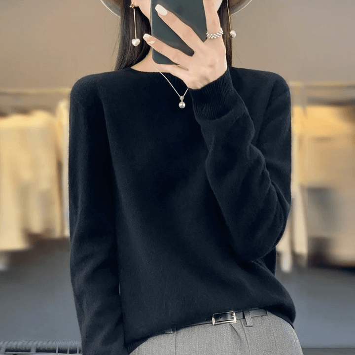 Gudrun™ | Blød Strikket Pullover Sweater - Freya Kobenhavn