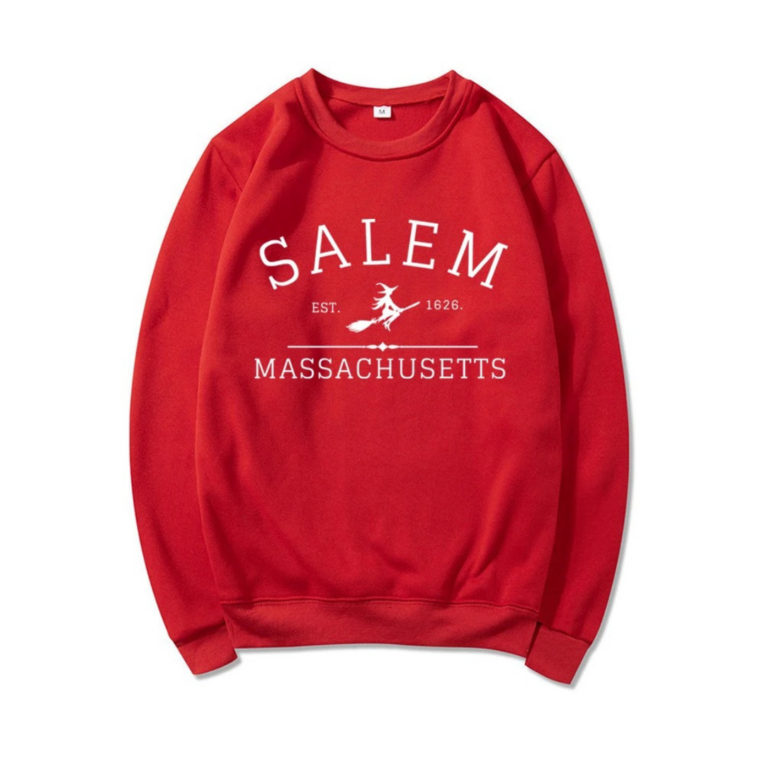 Mathilde | Vinter Dame Sweatshirt med Heks Print - Freya Kobenhavn