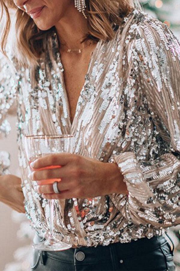 Judith | Elegant Og Stilfuld Glimmerbluse - Freya Kobenhavn