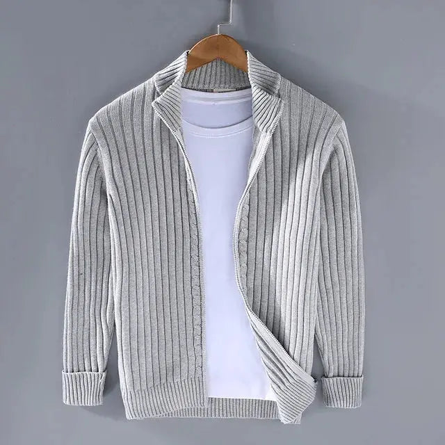 Peder | Stilfuld Og Behagelig Sweater Med Lynlås - Freya Kobenhavn