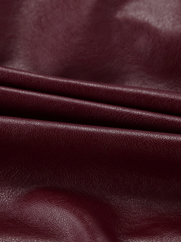 Runa | Vinter Dame Lynlås Jakke i Kunstlæder - Freya Kobenhavn