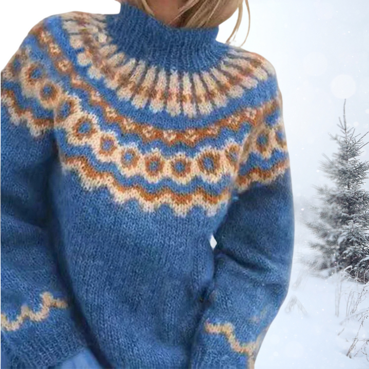 Dagmar™ | Strikket Sweater til Kvinder - Freya Kobenhavn