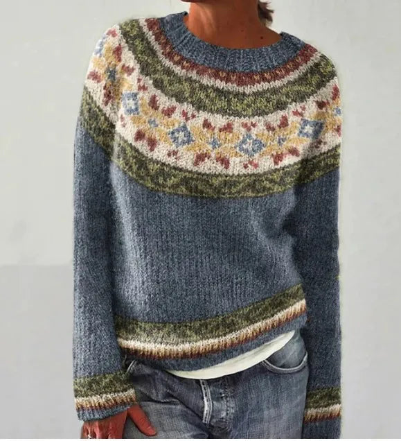Rachele™ | Retro-efterårspullover - Freya Kobenhavn