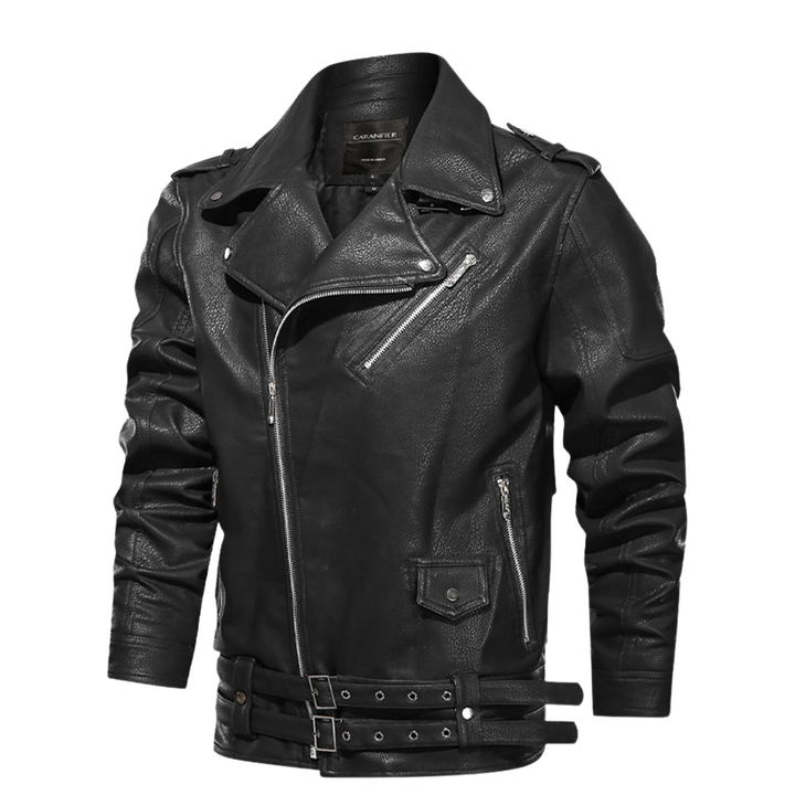 Axel™ | Klassisk Biker Læderjakke - Freya Kobenhavn