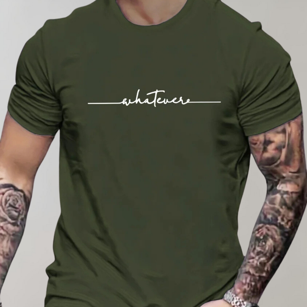 Rolf | Afslappet og Stilfuld T-shirt med Print - Freya Kobenhavn