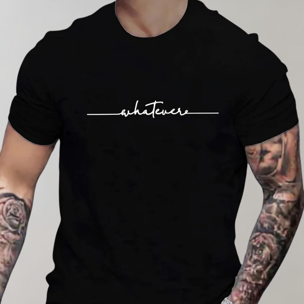 Rolf | Afslappet og Stilfuld T-shirt med Print - Freya Kobenhavn