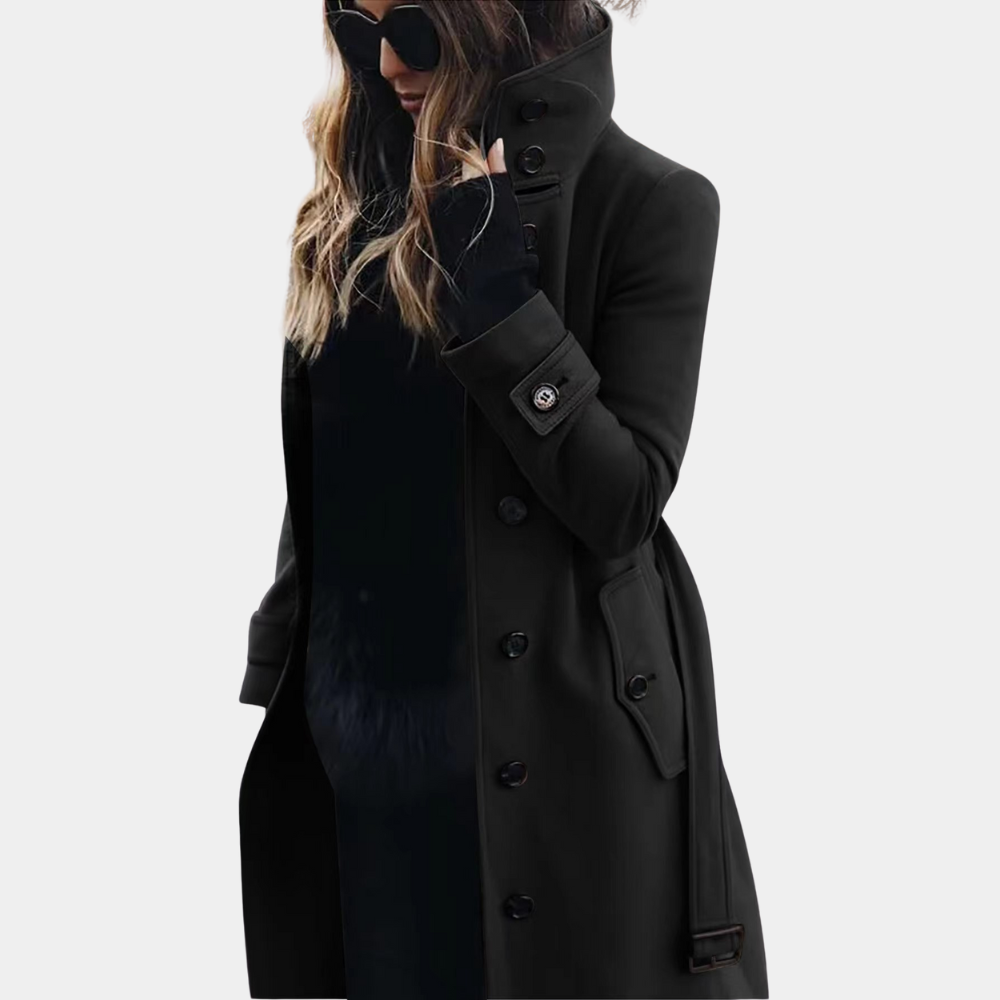 Johanne | Elegant Og Stilfuld Figursyet Trenchcoat - Freya Kobenhavn