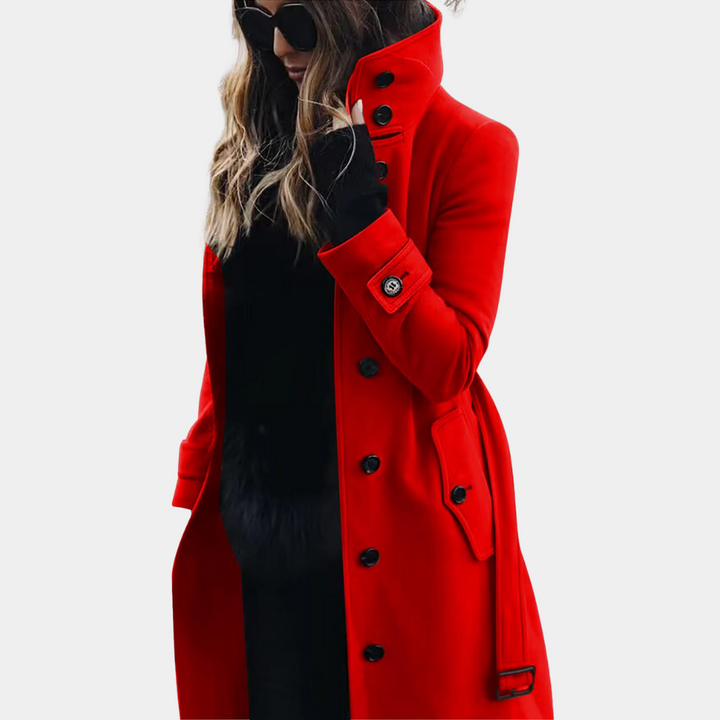 Johanne | Elegant Og Stilfuld Figursyet Trenchcoat - Freya Kobenhavn