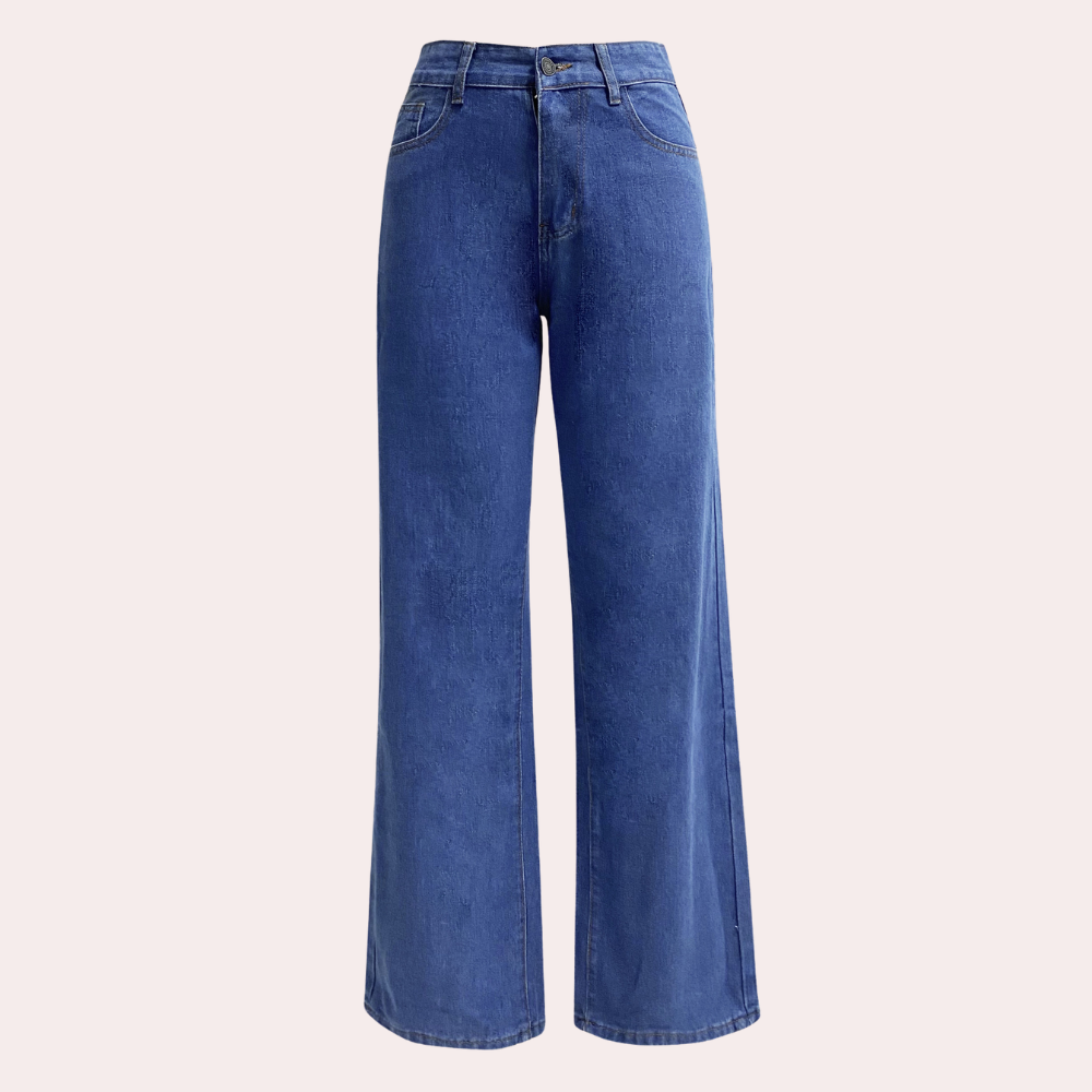 Rosalina | Højtaljede Jeans med Vide Ben - Freya Kobenhavn