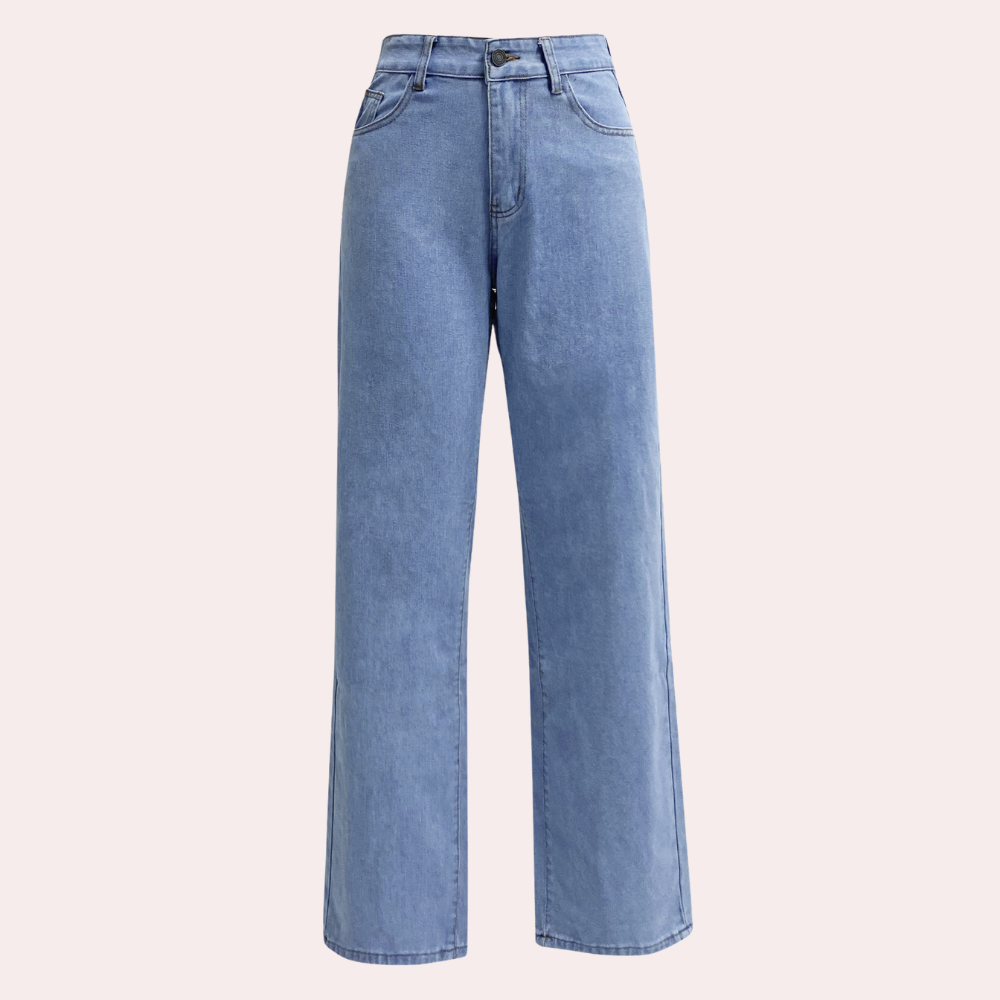 Rosalina | Højtaljede Jeans med Vide Ben - Freya Kobenhavn