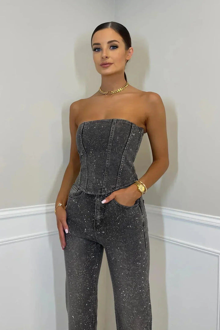 Monika | Elegant Og Stilfuld Buksedragt - Freya Kobenhavn