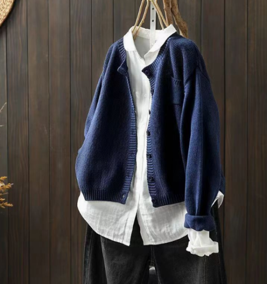Novalie | Stilfuld og Casual Strikket Cardigan - Freya Kobenhavn