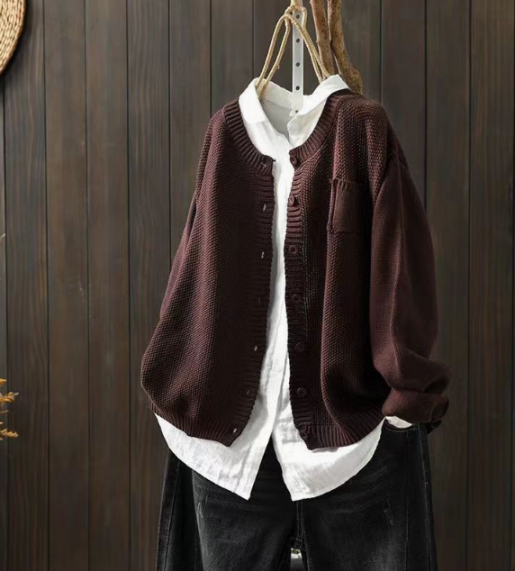 Novalie | Stilfuld og Casual Strikket Cardigan - Freya Kobenhavn