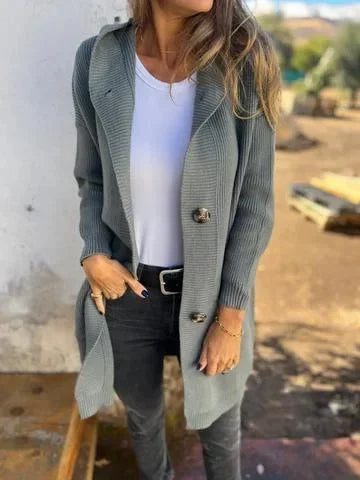 Frieda™ | Elegant strikket cardigan - Freya Kobenhavn