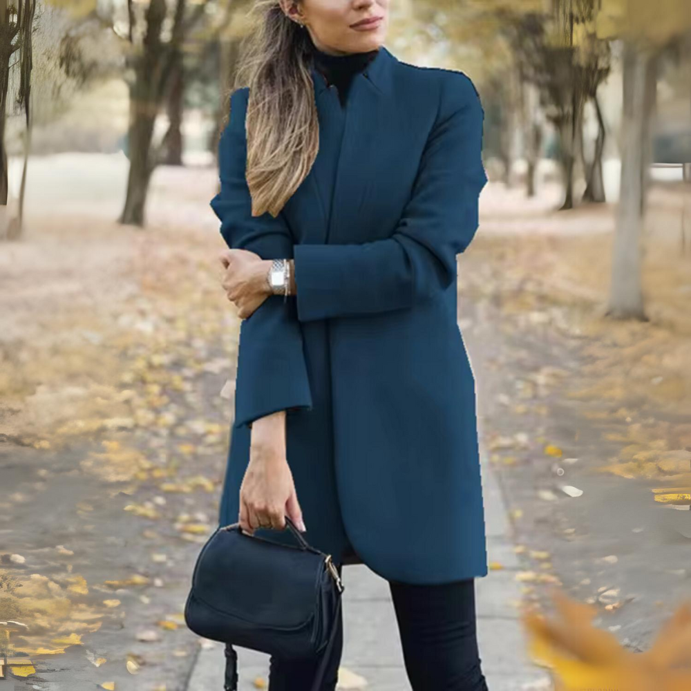 Delphine | Elegant Og Stilfuld Efterårsfrakke - Freya Kobenhavn