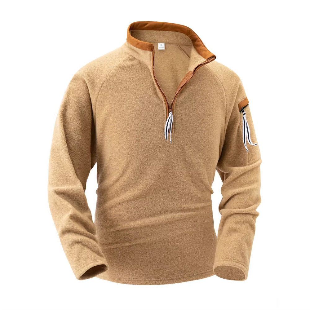 Jannik | Herre Sports Pullover med Lynlås ved Halsen - Freya Kobenhavn