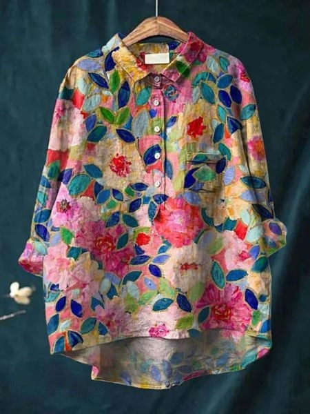 Donna™ | Bluse med Blomsterprint - Freya Kobenhavn
