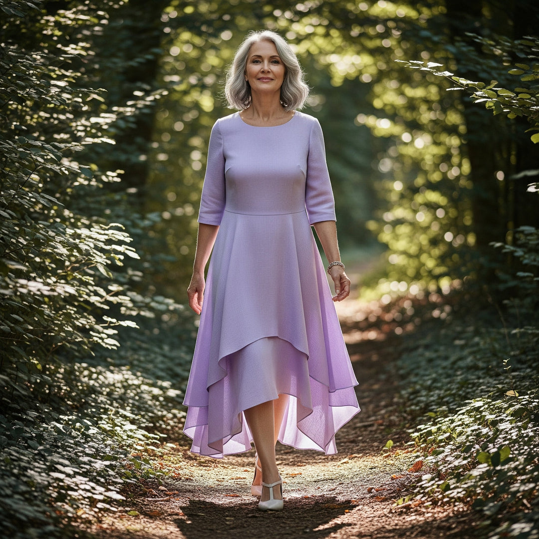 Evelina | Elegant Og Komfortabel Lag-På-Lag Kjole - Freya Kobenhavn