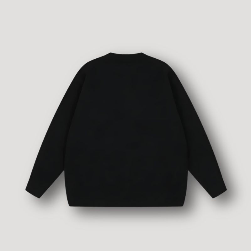 Hanne | Dame Vinter Sweater med Hjertebroderi - Freya Kobenhavn