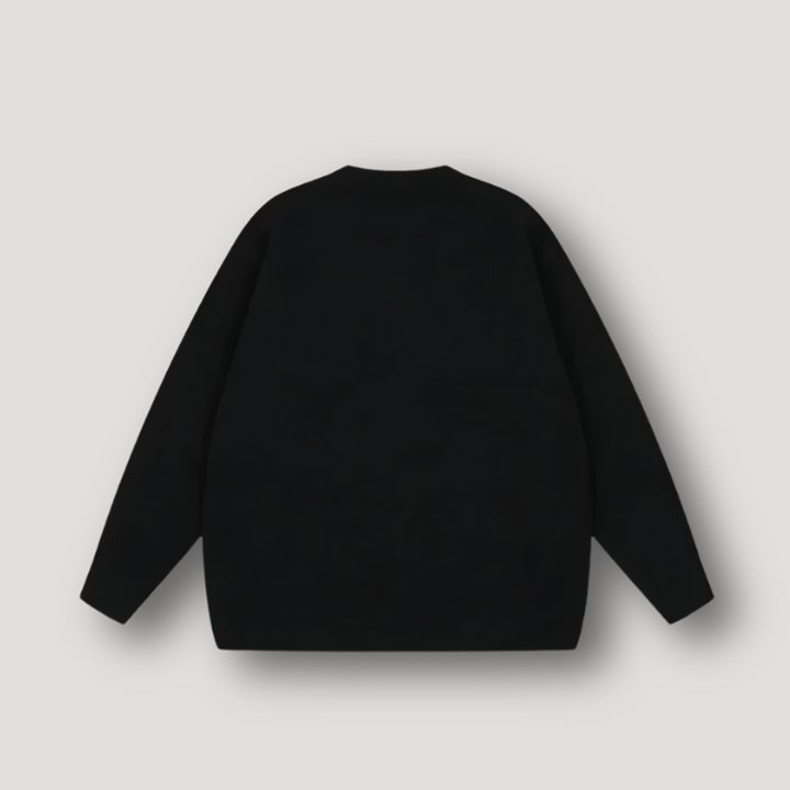 Hanne | Dame Vinter Sweater med Hjertebroderi - Freya Kobenhavn