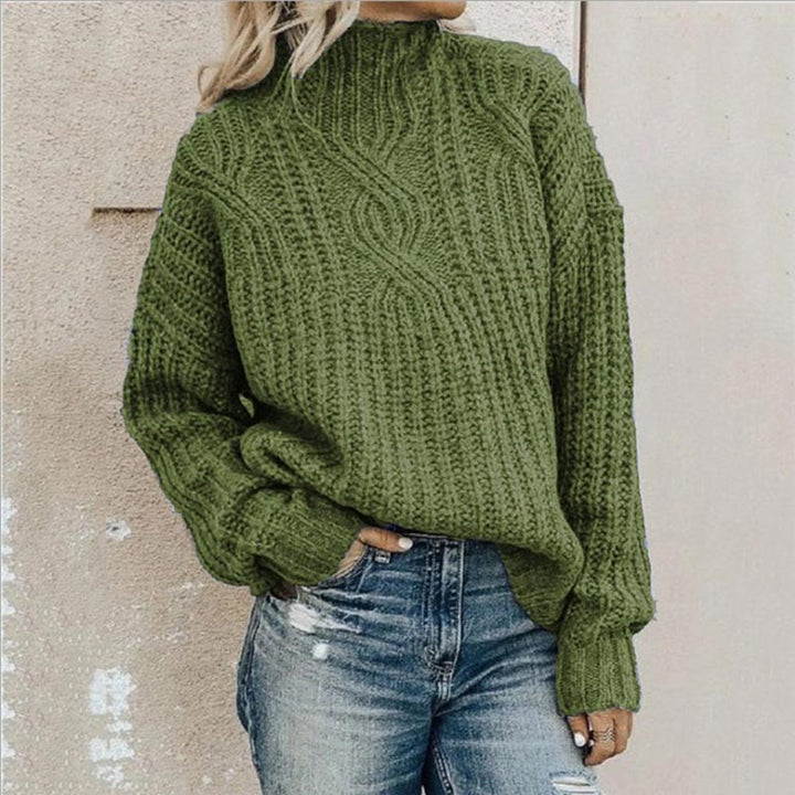 Gunilla | Stilfuld Og Behagelig Kabelstrikket Sweater - Freya Kobenhavn