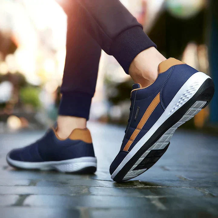 Valdemar | Herresneakers med Sidedetaljer - Freya Kobenhavn